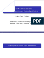 Digital Communications: Chapter 2: Deterministic and Random Signal Analysis