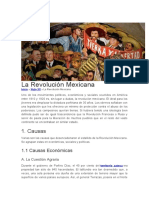 La Revolución Mexicana: causas y sucesos clave de 1910-1920