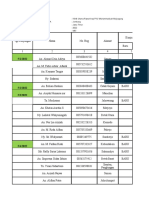 Formulir Register Harian Program P2 Ispa Tingkat Puskesmas: Bulan