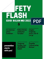 Safety Flash Edisi Mei 2022