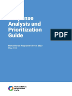 HPC 2023 Response Analysis and Prioritization Guide