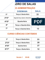 Quadro de Salas 2023 Atualizado