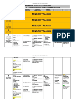 1 Minggu Transisi 2 Minggu Transisi 3 Minggu Transisi 4 Minggu Transisi 5