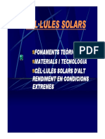 Cel - Lules Solars