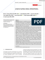 American J Industrial Med - 2019 - Doney - Respirable Coal Mine Dust at Surface Mines United States 1982 2017