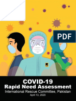 COVID-19 Rapid Need Assessment - IRC Pakistan 