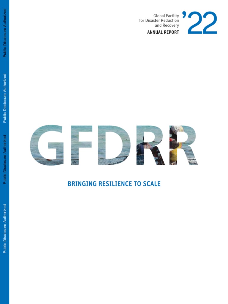 Gfdrr Report 2022 Pdf Disaster Risk Reduction Climate Resilience