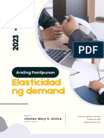 Elasticidad NG Demand
