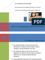 Measuring living standards globally