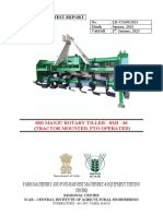 Draft Test Report - Sri Manji Industries - SMI 36 (Tractor Mounted, PTO Operated)