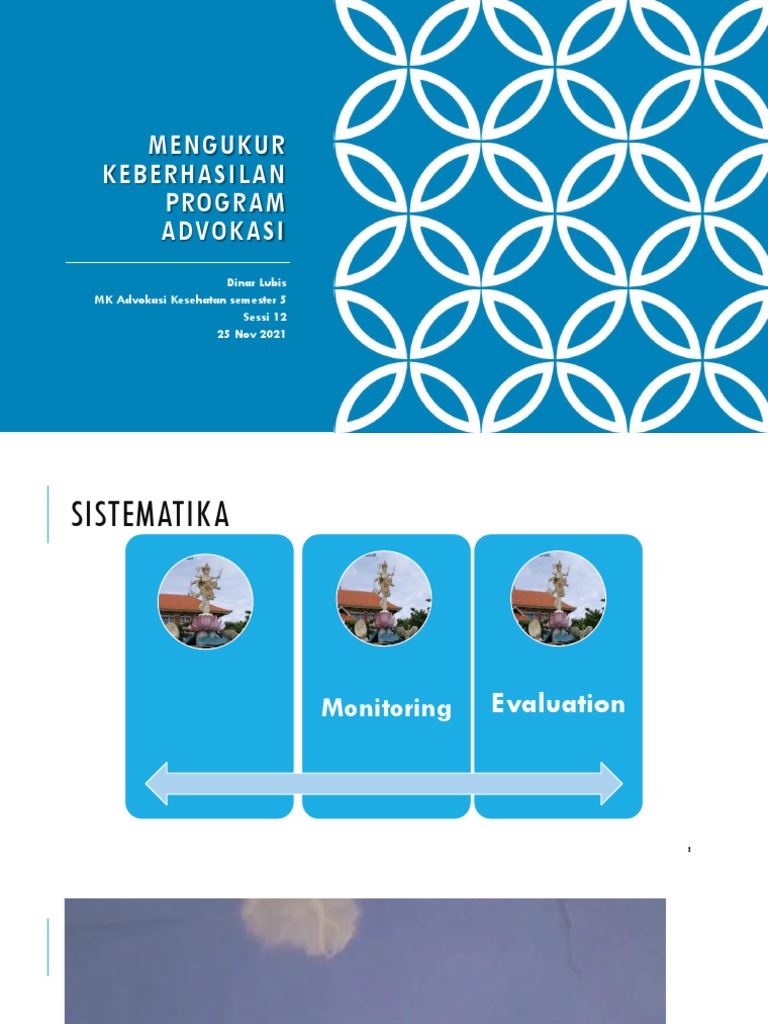 Evaluasi dan Monitoring Program Advokasi | PDF
