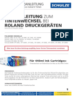 Kurzanleitung Tintenwechsel Dgmax