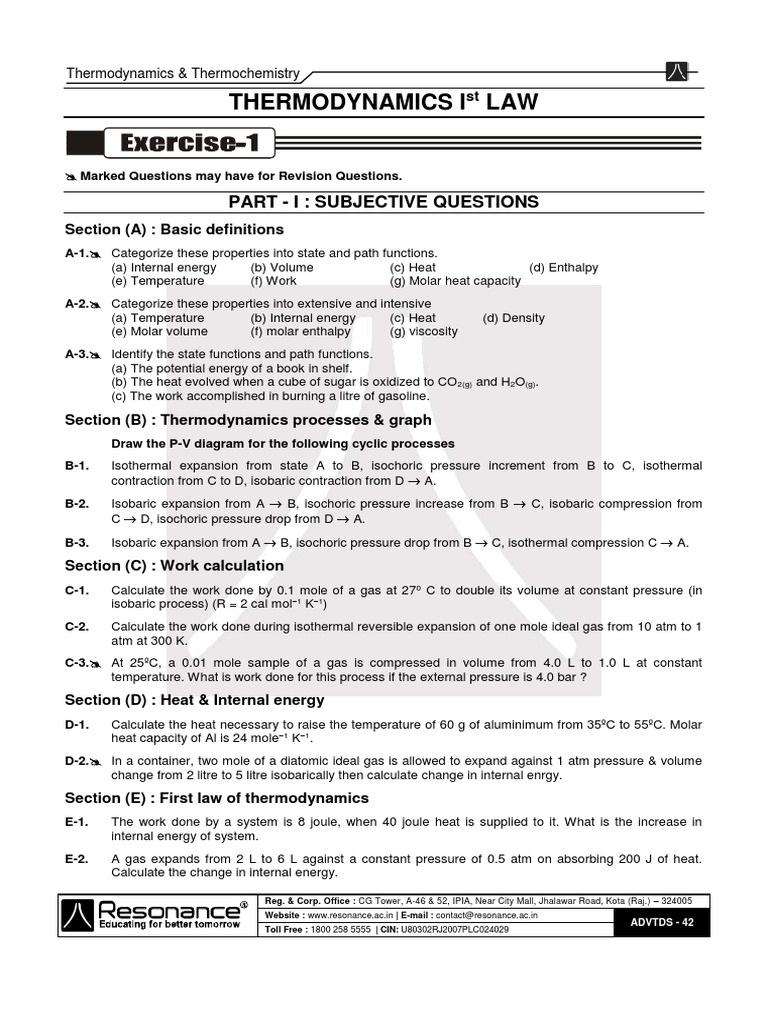 Thermodynamics and Heat Transfer Concepts | PDF | Enthalpy | Gases