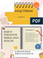 Sosiologi Hukum: Kelompok IV