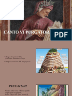 Canto Vi Purgatorio