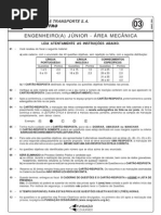 Transpetro2006 ENG JR MEC Prova03