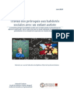 Travail Des Prérequis Aux Habiletés Sociales Avec Un Enfant Autiste