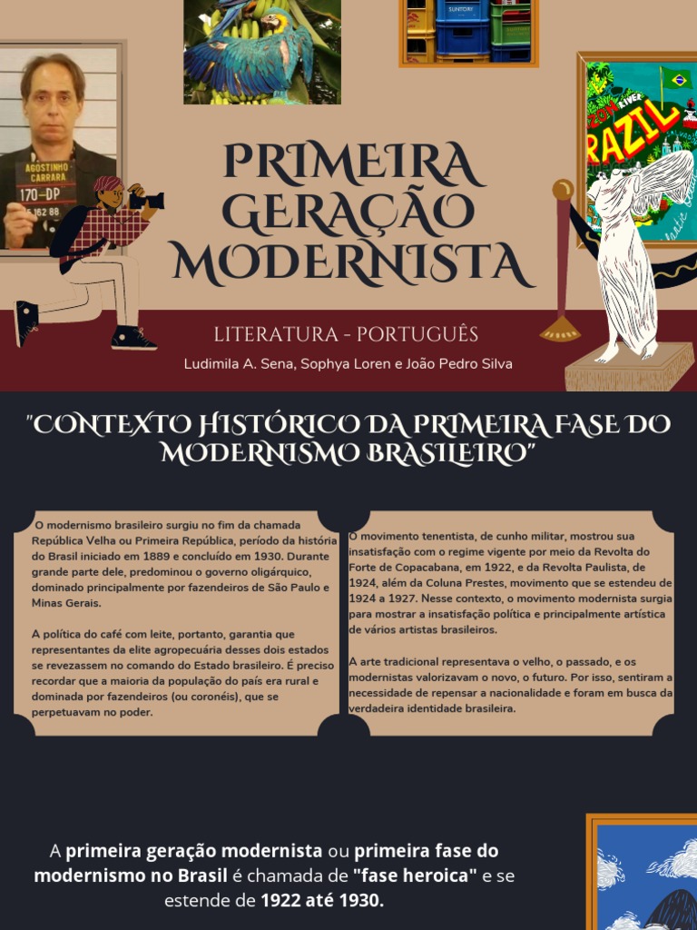 Primeira geração modernista | PDF | Brasil