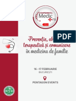 Prevenție, Abordare Terapeutică Și Comunicare: În Medicina de Familie