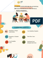 Pelatihan Desain Grafis Untuk Pengelolaan Social Media Dan Pembuatan Poster Bagi Guru Di TK Al-Husna Surabaya