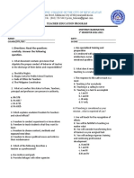 Educ 2 - Midterm Examination