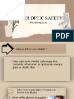 Fiber Optic Safety: Michelle Quijano