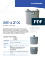 Actaris Gas Measurement G65 and G100 Brochure FR