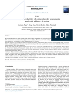 Validity and Reliability of Eating Disorder Assessments Used With Athletes: A Review