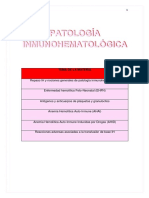 Patología Inmunohematológica