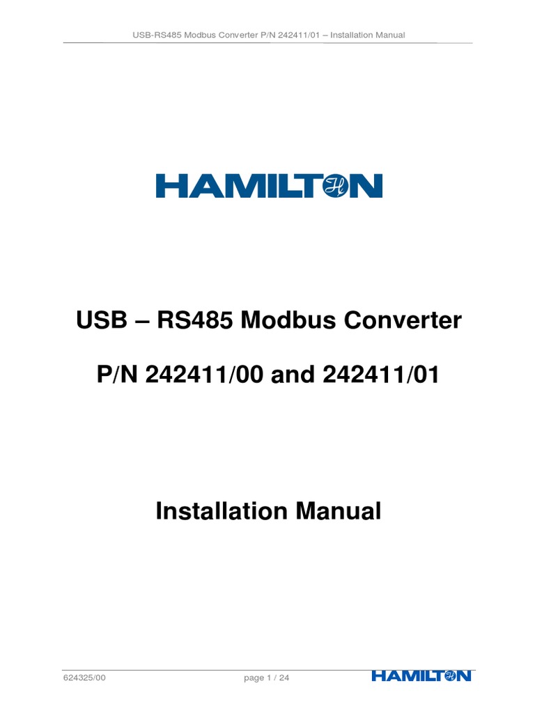 Pn624325 00 usb rs485 converter manual york vrf pdf device