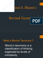 Bloomstaxonomy