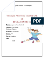 Trabajo Práctico de Educación Física 