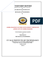 Internship Report: P.V.K.K Institute of Technology