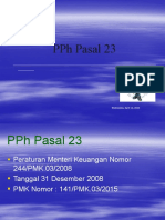 PPH Pasal 23: Wednesday, April 12, 2023