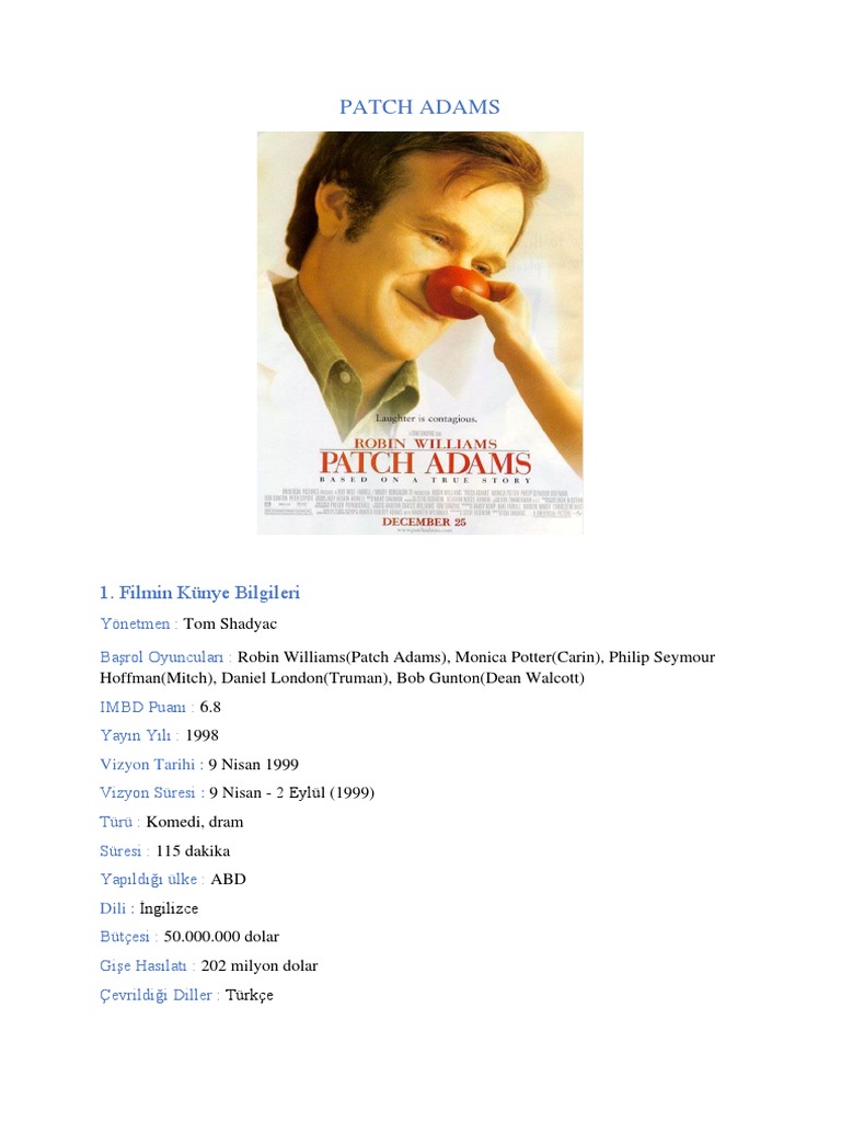 Patch Adams | PDF