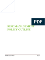 Risk MGT Policy Template