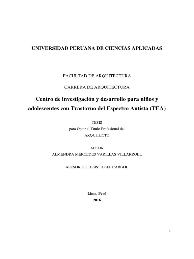 Documento word cybertesis descargar gratis pdf espectro autista