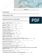 Ficha de Avaliação Ozonio