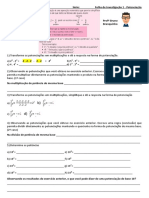 Potenciação: regra de multiplicação, divisão e outras propriedades