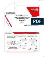 Facultad de Ingeniería Especialización en Estructuras Concreto Reforzado Avanzado