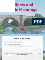 Understanding Common Idioms