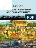 Defining Community: Types and Characteristics