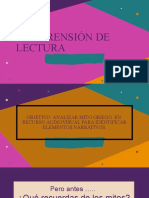 Analizar Mito Griego A Partir de Elementos Narrativos