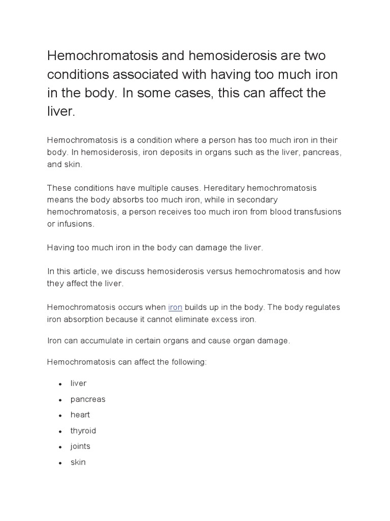 hemochromatosis-and-hemosiderosis-are-two-conditions-associated-with