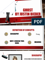 Ghost by Justin Bieber: Andrio Raymond Xi Iis 1