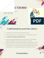 Conductismo: Condicionamiento Clàsico Pavlov (1849 - 1936) Watson (1878-1958)