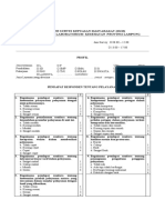 Kuesioner Survei Kepuasan Masyarakat