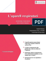 L'aparell Respiratori: Aprenentatge I Ensenyament de Les Ciències Naturals