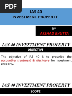 IAS 40 - Investment Property