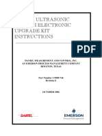 Daniel Ultrasonic Mark Iii Electronic Upgrade Kit Instructions